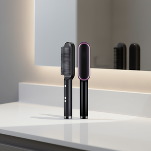 Brosse lissante plate électrique en céramique Myrva 2000W+ pour cheveux fins, usage domestique - Product Image 2