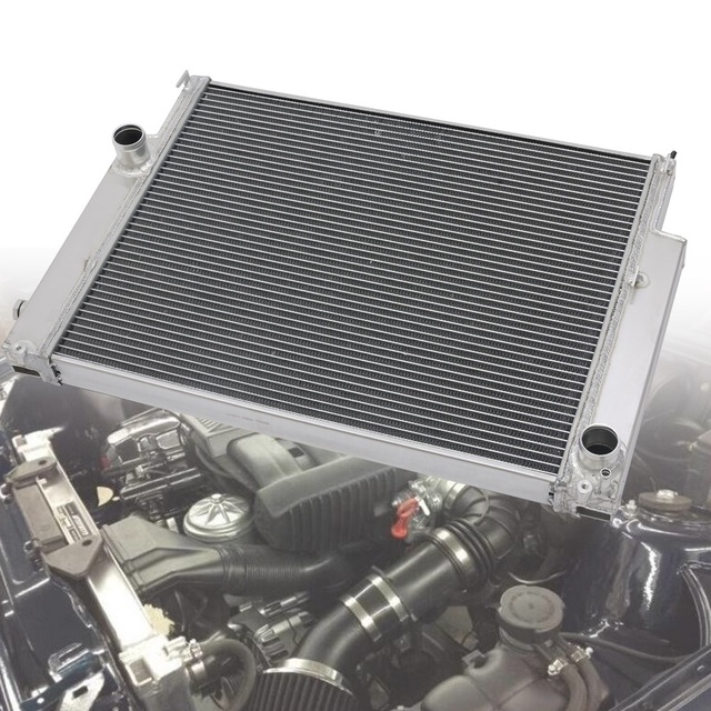 ADDCO Aluminum 2 Row Core Performance Radiator for 92-99 BMW E36 3-Series Manual MT TKRTY005M