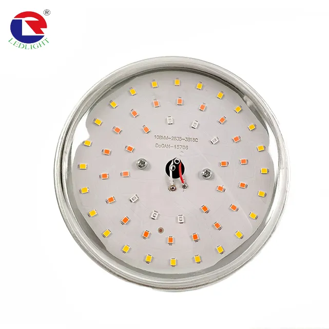 LED Par ışık bitki düşük fiyat kullanarak dayanıklı büyümek 15W kapalı bitki açık kullanım ampul büyümek