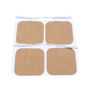 CE & ISO13485, одобренные квадратные прокладки 5x5 см, липкие нетканые гелевые пластыри, проводящие гелевые Пластыри для косички проводов, многоразовые электродные прокладки - Product Image 4