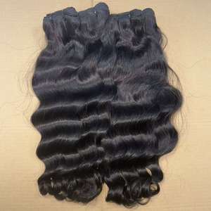 生柬埔寨波浪头发供应商人发身体波浪延伸一个捐赠者100% 生头发缅甸卷曲 - Product Image 5