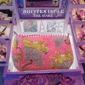 Pink Animal Print Quilted Cosmetic Bag Medium Size Fashion Portable <b>Makeup</b> <b>Case</b> with Zipper Closure - Product Image 3