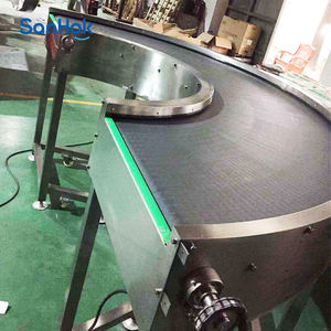 Yüksek mukavemetli güçlü kavisli modüler konveyör bant makinesi lojistik konveyör - Product Image 3