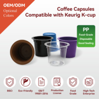Capsule de café individuelle en plastique écologique pour K-cup