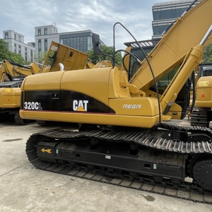 รถขุด CAT 320CL มือสอง 20 ตัน CATERPILLAR 320C L รถขุดตีนตะขาบ ปั๊มกลไก เครื่องจักรก่อสร้างหนัก - Product Image 1