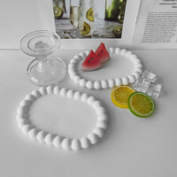 RM003 Moules en Silicone Plateau et Sous-Verre à Bulles Nuage Coeur, Plaque de Rangement de Table, Moule en Silicone de Plâtre pour Résine Époxy