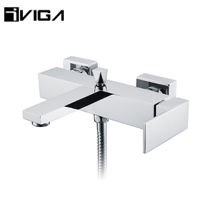 Phong Cách Mới Tắm <span class=keywords><strong>Mixer</strong></span> Treo Tường Built-In Vòi Hoa Sen Vòi Tắm Vòi Hoa Sen Bồn Tắm Máy Trộn Sets Với Diverter - Product Image 1