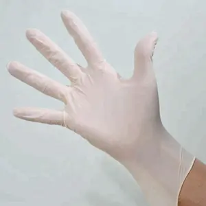 Weiße medizinische Untersuchung Nicht sterile puder freie Einweg-Latex handschuhe