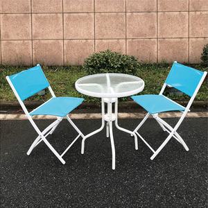 Ensemble de meubles de Patio, acier revêtu de poudre, meubles de jardin, Patio, livraison gratuite - Product Image 4