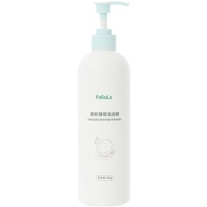FaSoLa Tea Seed Mint Dishwashing Liquid 500g Safe Ingredients Kitchen Fruit Vegetable Cleaning - Product Image 5