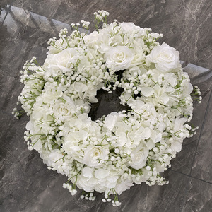 Centros de Mesa de Rosas de Seda para Bodas, Decoraciones de Mesa, Arreglos Florales, Centros de Mesa con Bola de <span class=keywords><strong>Flores</strong></span>, <span class=keywords><strong>Flores</strong></span> Artificiales - Product Image 6