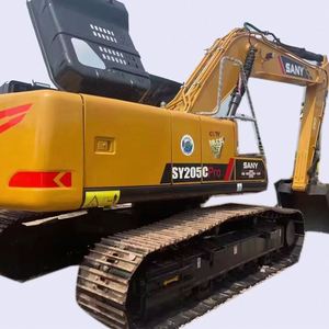 เครื่องจักรขุดดินมือสอง ปี 2022 ยี่ห้อ SANY รุ่น SY205C รถขุดมือสองสำหรับงานก่อสร้างและเครื่องจักรเหมืองแร่จากประเทศจีน - Product Image 1