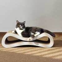 Poteau à gratter pour chat, jouet pour chat en carton ondulé