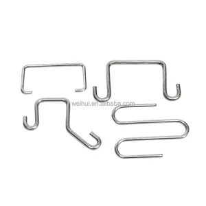 customized bending wire forming spring of metal wire hardware metal parts clip bending parts and safety lock clip pin