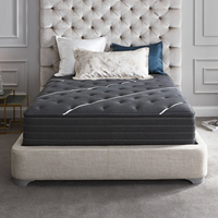 Matelas hybride COSTFULL Twin 10 pouces, ressorts ensachés, mousse à mémoire de forme gel, design moderne, garantie 10 ans, épaisseur 20-35 cm, indépendant
