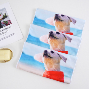 Các nhà sản xuất đến để tùy chỉnh siêu mịn sợi kỹ thuật số in khăn nhỏ với mô hình động vật quảng cáo quà tặng khăn vv - Product Image 3