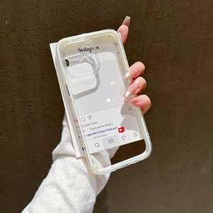 Custodia <span class=keywords><strong>trasparente</strong></span> per <span class=keywords><strong>iPhone</strong></span> 17 16 15 14 Pro Max sottile <span class=keywords><strong>Cover</strong></span> <span class=keywords><strong>trasparente</strong></span> <span class=keywords><strong>con</strong></span> paraurti in Tpu Color custodia per telefono per <span class=keywords><strong>iPhone</strong></span> 13 Pro Max 12 <span class=keywords><strong>11</strong></span> XS - Product Image 6