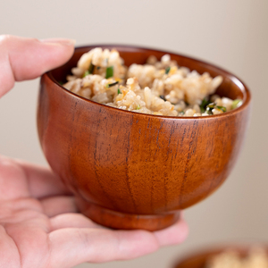 Wholesale Handmade Wooden <strong>Serving</strong> Bowls for Salad Soup <strong>Rice</strong> - Product Image 4
