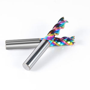 Frese in Carburo Rivestite di Diamante di Classe Iridio Personalizzate OEM/ODM, Utensili da Taglio a Quattro Scanalature Lavorati a CNC - Product Image 1