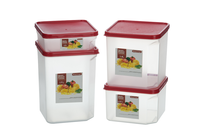 Contenants de stockage alimentaire en plastique, contenants de stockage pour fruits et légumes frais pour réfrigérateur, boîte modulaire de cuisine