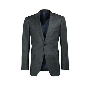 Abiti da Uomo su Misura MTM Blu Navy per Matrimonio <span class=keywords><strong>Smoking</strong></span> per lo Sposo Giacca Nera Pantaloni <span class=keywords><strong>Gilet</strong></span> Stile Formale Blazer Completo Uomo - Product Image 1