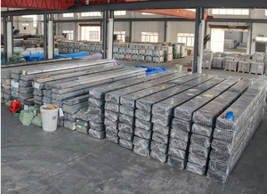Profilo Strutturale in Metallo Preforato di Alta Qualità, Componente per Edifici ASTM/BS, Laminato a Caldo e Zincato - Product Image 2