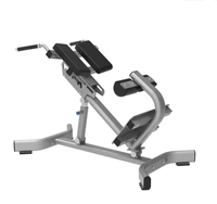 Chaise romaine multifonctionnelle en acier pour extensions dorsales et hyperextensions – Équipement de gym commercial et domestique