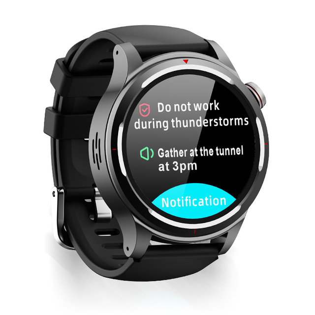 Smart Watch GPS Navigation Water-Resistant IP67 Blood Pressure Blood Oxygen Body Temperature Monitoring Answer Call Silicone