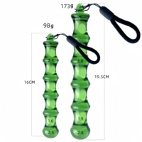 Glas-Analperlen Butt Plug mit Zugseil und 6 Perlen 100% Wasserdicht Umweltfreundliches Masturbationsspielzeug für Männer/Frauen Paare