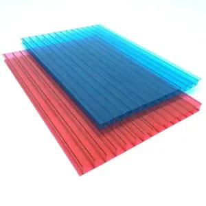 Alveolar Polycarbonate Sheet Twin Wall Pc Sheet For Greenhouse Shelter