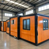Casa Contenedor Expandible Tipo Granny Flat de 20 pies/40 pies, Vivienda Prefabricada Reubicable con Cocina y Baño, Diseño Personalizado de Fábrica