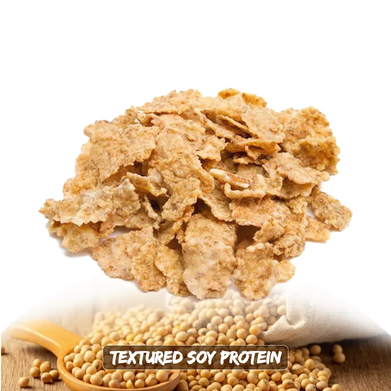 2022 Best Sale Lebensmittel zusatzstoff Konzentriertes organisches TVP-strukturiertes Soja protein produkt Hohe Qualität für Nahrungs ergänzungs mittel