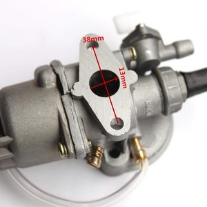GOOFIT <span class=keywords><strong>Carburateur</strong></span> de moto 13mm avec bobine d'allumage Bougie d'allumage de remplacement pour 2 Temps 47cc <span class=keywords><strong>49cc</strong></span> Pocket Bike Scooter <span class=keywords><strong>Quad</strong></span> ATV - Product Image 2