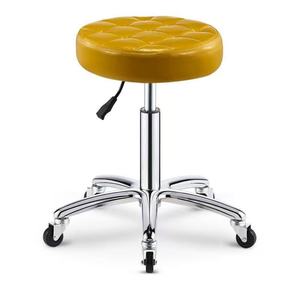 Tabouret de bar de beauté, chaise de manucure rotative, chaise de barbier avec roulettes, vente en gros d'usine - Product Image 4