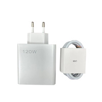 Compatible avec les chargeurs à prise EU 120W/67W et l'adaptateur de charge rapide Redmi K40 - Certifié CE QC 3.0