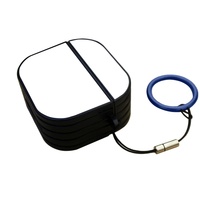 Nouvel Arrivage – Étui pour Écouteurs DIY en Aluminium et Plastique, Anti-Dérapant, Anti-Choc, Anti-Chute, pour 3 modèles (Noir/Blanc)