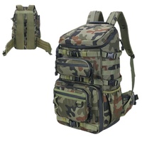 Sac à dos tactique imperméable à fermeture éclair, motif camouflage jungle, pour activités de plein air, chasse, entraînement sur le terrain de combat CS – Fournisseur direct usine