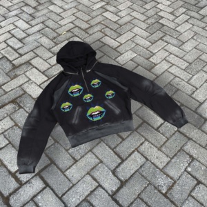 Sudadera Holgada Vintage de Peso Pesado OEM, Sudadera con Capucha Extra Grande y Hombros Caídos Personalizada para Hombre - Product Image 3