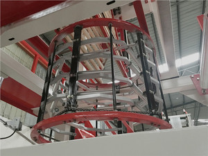 Máquina de extrusión de película soplada de plástico, <span class=keywords><strong>mini</strong></span> máquina de película soplada, nueva - Product Image 2