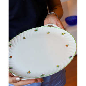 Service à café Richard Ginori Ancona avec décoration Eden, comprend des plats et des assiettes pour le café et le gâteau, 0 kg - Product Image 1