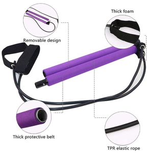 Casa Fitness cuerpo Fitness nada de tonificación muscular Bar logotipo personalizado Pilates Bar <span class=keywords><strong>Kit</strong></span> - Product Image 4