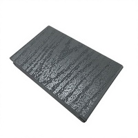 Dalles de terrasse extérieures en PVC à l'aspect bois, emboîtables, modernes, carrées, étanches, à double verrouillage, écologiques