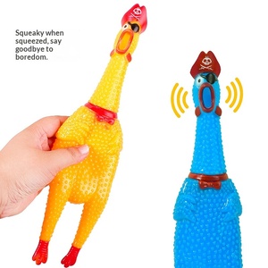 Juguete para Perros con Sonido, Resistente a Mordeduras, Ecológico, Suave, con Forma de Pollo, Juguete para Mascotas, Pirata - Product Image 3