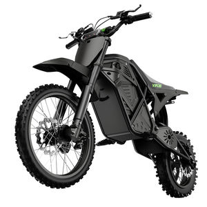 Bicicleta Eléctrica VIPCOO H3 de Doble Suspensión con Motor Central, Neumáticos Anchos, Todoterreno, Híbrida, de Montaña, para Terrenos Difíciles, Estilo Stealth Bomber - Product Image 3