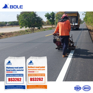 Peinture de marquage thermofusible Bole Source Factory, qualité supérieure, 20% de perles de verre mélangées, BS3262 - Product Image 1