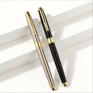 High-quality Metal Gel Pens Wholesale Rollerball Luxury Signature Pens with Custom logo Suitable As Corporate <b>Gifts</b> for Clients - Product Image 1