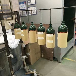 ZX áp lực cao y tế oxy Tank 2216psi 1.5L AA 6061-T6 nhôm DOT-3AL xi lanh MD tôi ML6 M6 M22 M60 M90 Xi lanh khí - Product Image 5