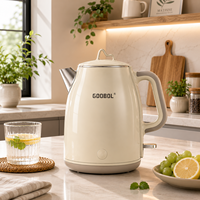 Bouilloire à eau en plastique pour la cuisine, samovar, isolation thermique, théière, fonction de maintien au chaud pour la maison et l'extérieur