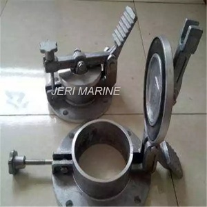 8 Inch Aluminium Voetbediende Luik A2 Oem Standaard Pijpfitting Product Handmatige Klep Handleiding Met Tankflens Goed Handleiding - Product Image 3