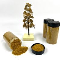 Feuillage personnalisable à l'échelle HO et N pour diorama de table de sable ferroviaire, matériel de bricolage